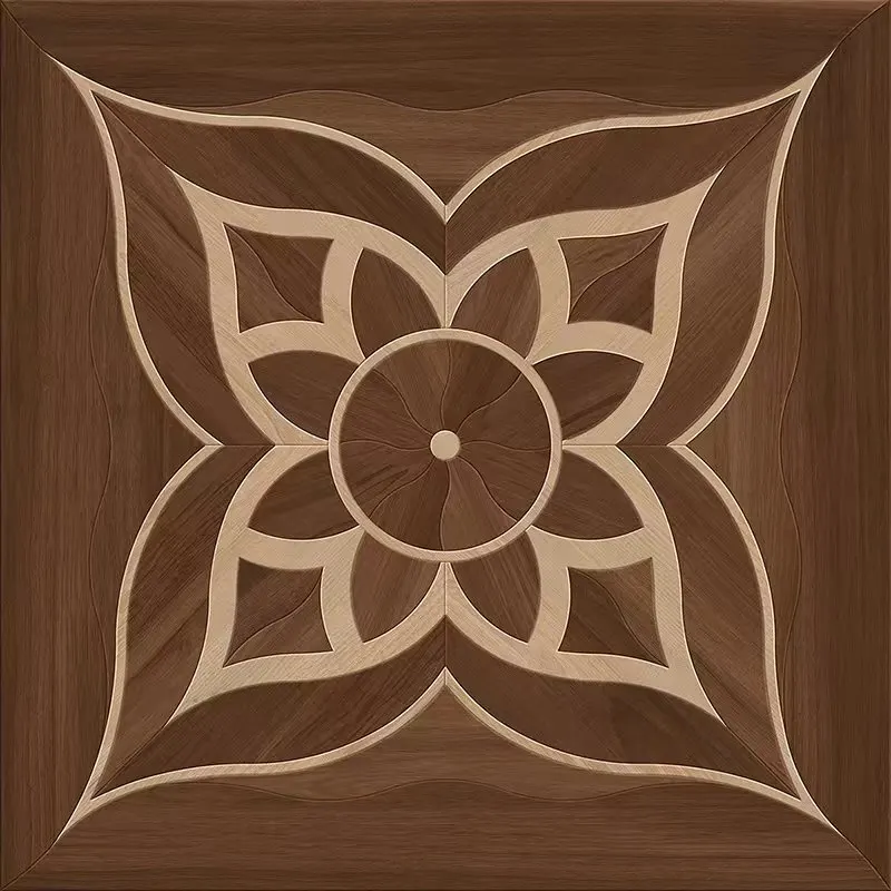 Glazed Ceramic Floor Tile 300x300mm 5mm Thick
