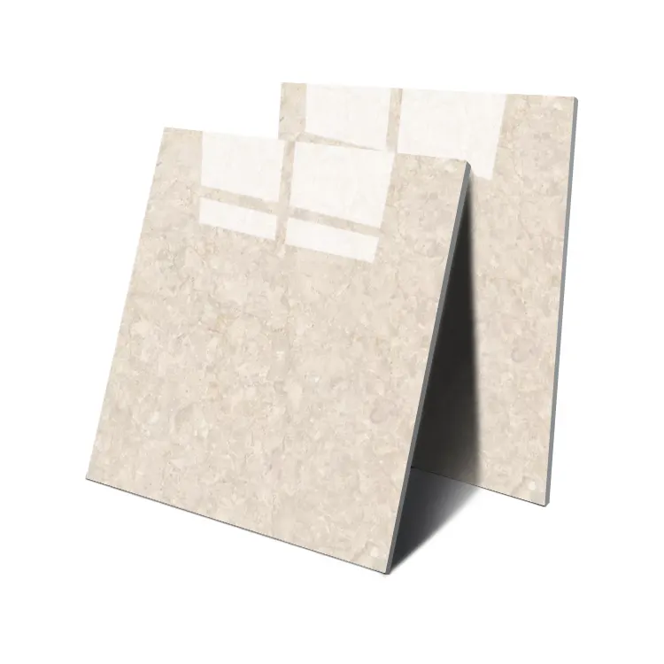 Non-Slip Stone-Look Polished Porcelain Floor Tile 800x800mm product sample