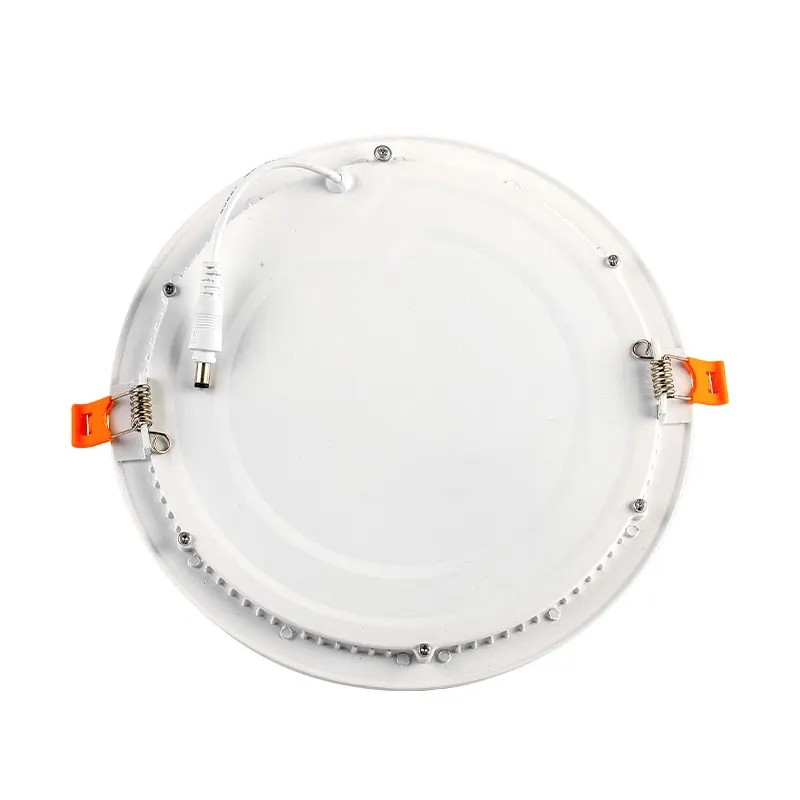 Slim Recessed/Surface-Mounted Round LED Panel Light 3-24W