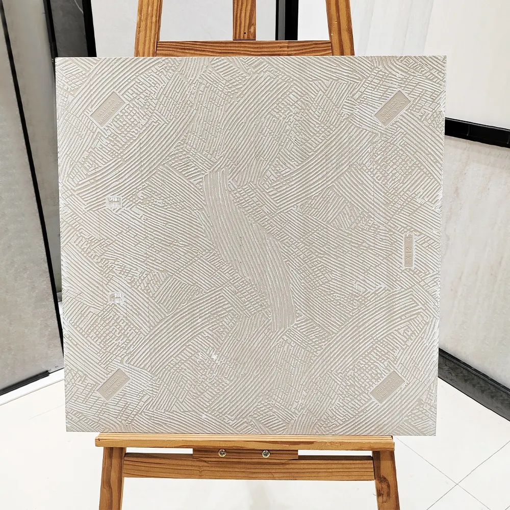 Non-Slip Stone-Look Matte Ceramic Floor Tile 600x600mm