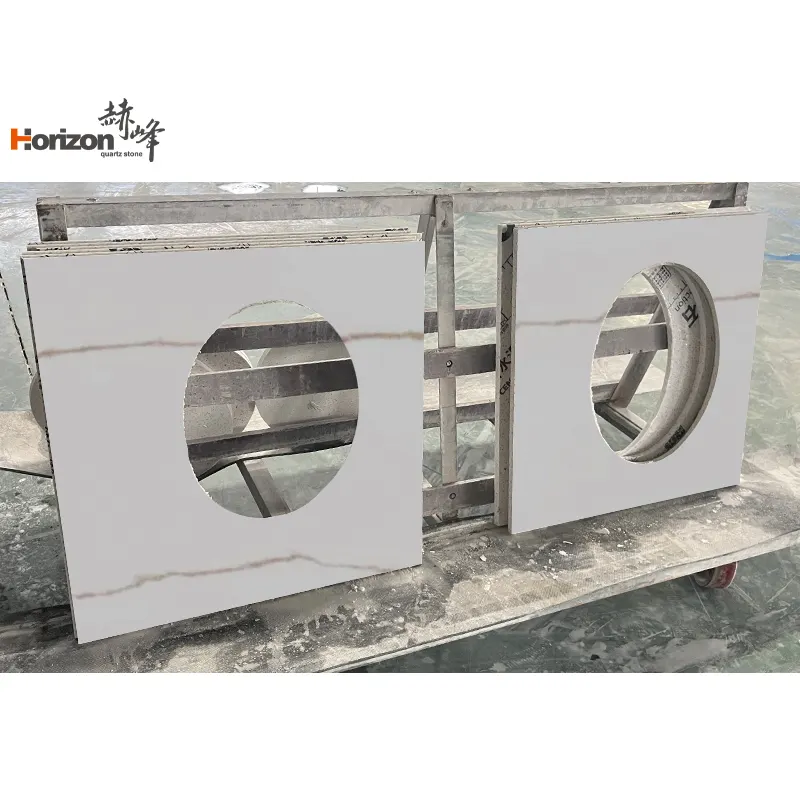 Calacatta Engineered Quartz Slab 3200x1600mm
