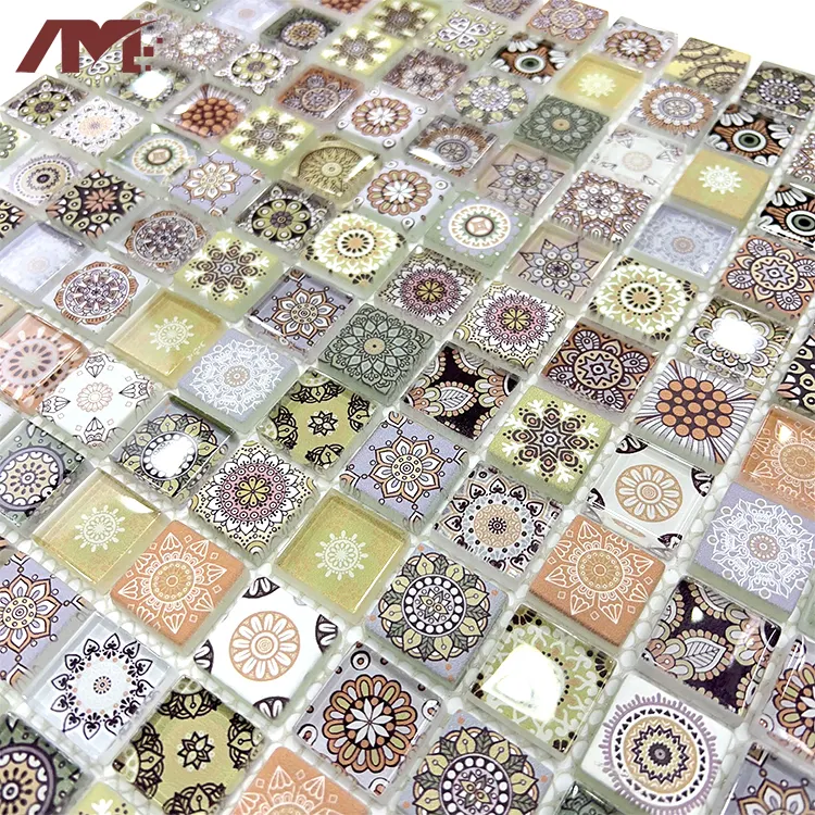Glass Mosaic Tile 297x297x7mm