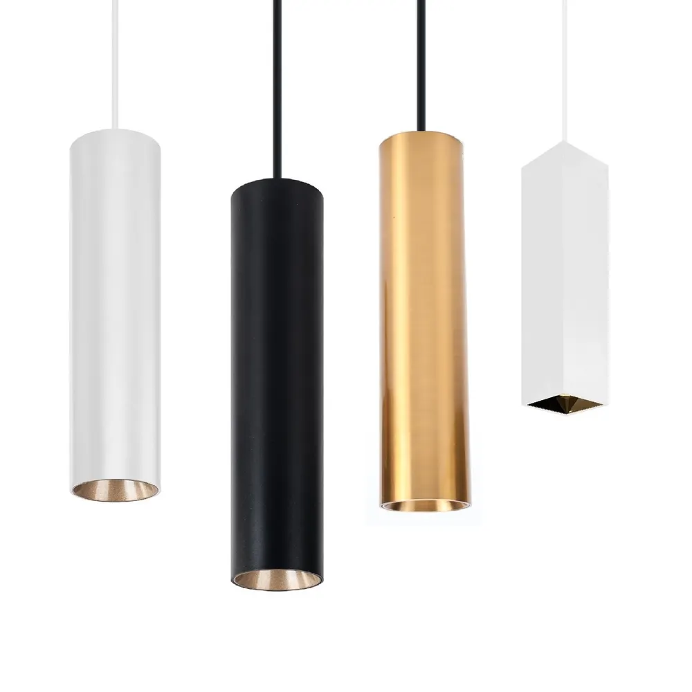 Aluminum LED Pendant Light 8x8x25cm 8-30W