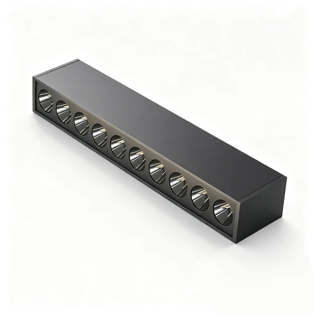 Anti-Glare Aluminum LED Grille Spotlight 10-30W 3000K/4000K/6000K