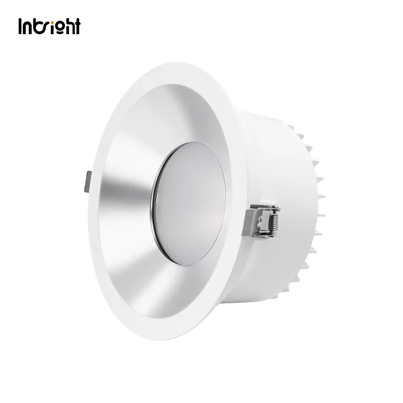 Anti-Glare Recessed Aluminum LED Downlight Black 15-35W