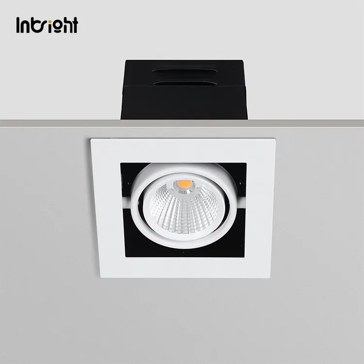 Recessed Aluminum LED Grille Spotlight 20W