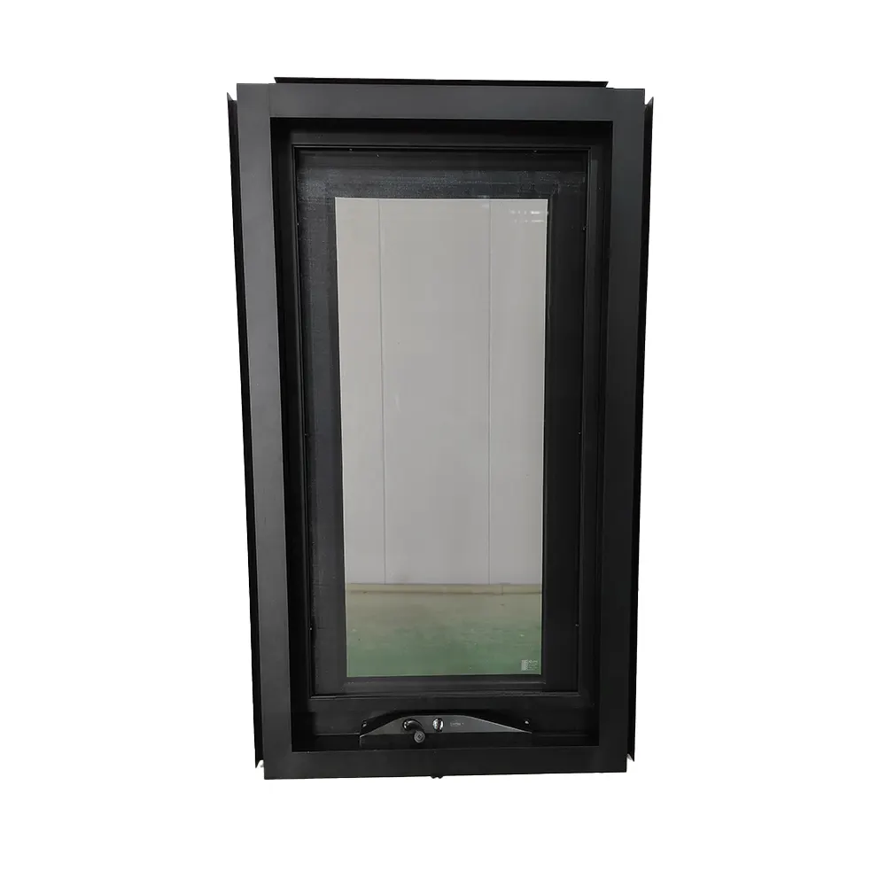 Thermal-Break Aluminum Crank Awning Window 5+12A+5mm