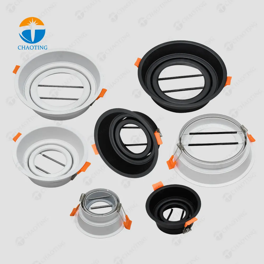 Adjustable Smart Recessed Downlight Housing PAR30/MR16/GU10/AR111 6500K