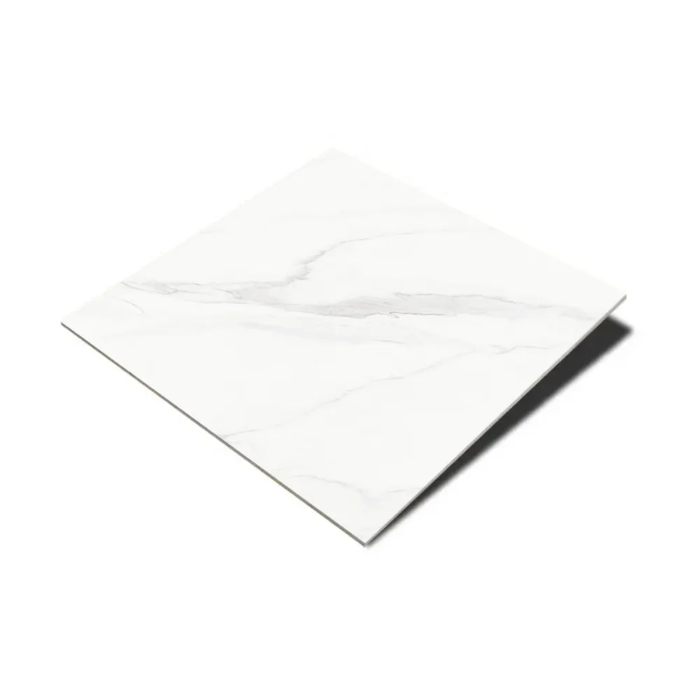 Stone-Look Polished Porcelain Floor Tile 600x600mm