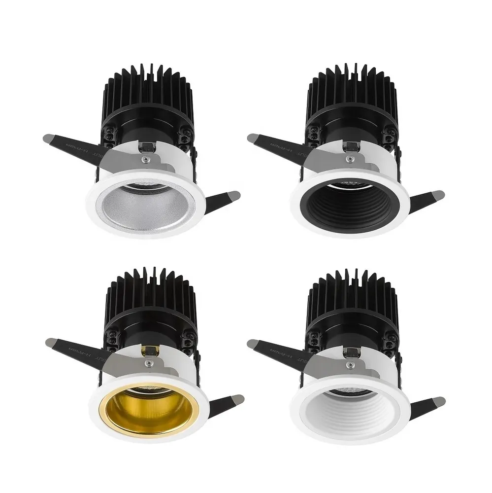 Anti-Glare Adjustable Recessed LED Downlight 6-12W 220V