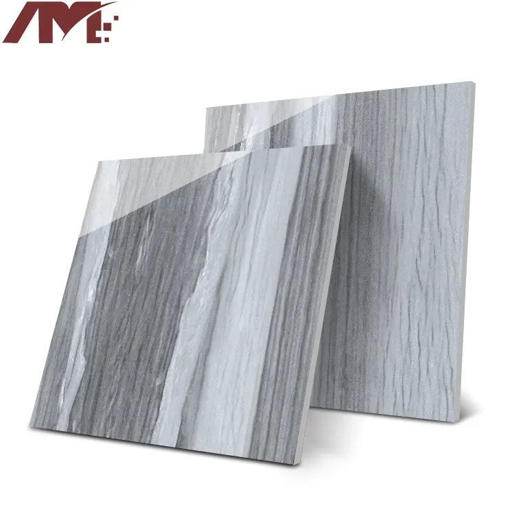 Granite-Look Gray Glazed Porcelain Floor Tile 600x600mm