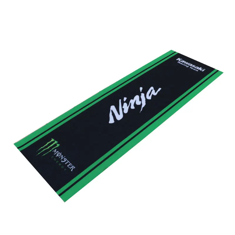 Custom Logo Rubber-Backed Garage Floor Mat 3-7mm Thick