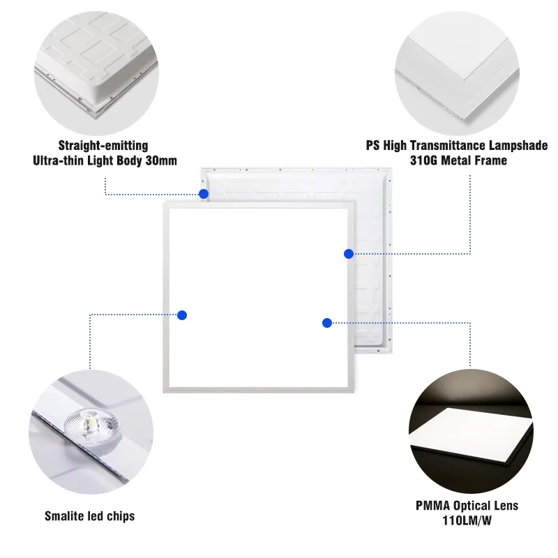 Surface-Mounted Aluminum LED Panel Light 1200x300
