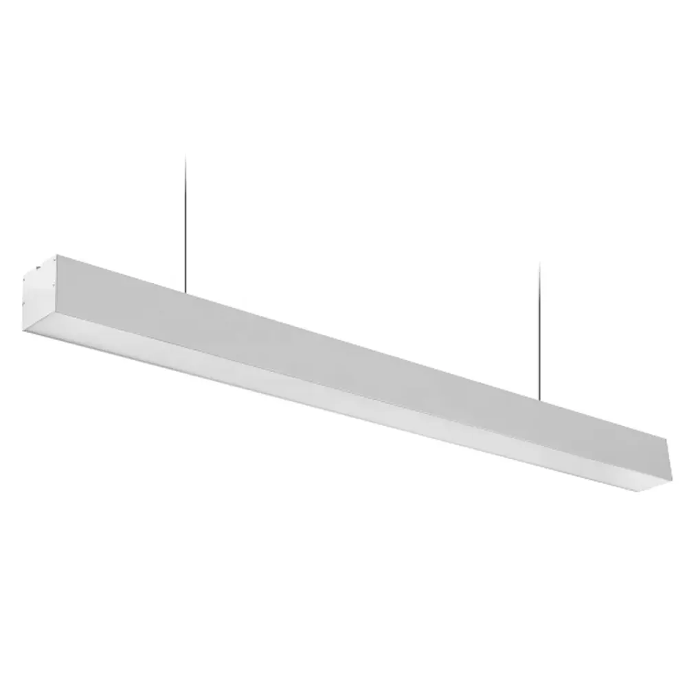 Surface-Mounted Aluminum Linear LED Pendant Light 1180x43x66 15-45W