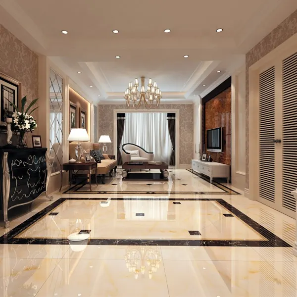 Beige Porcelain Wall And Floor Tile 600x600mm product sample