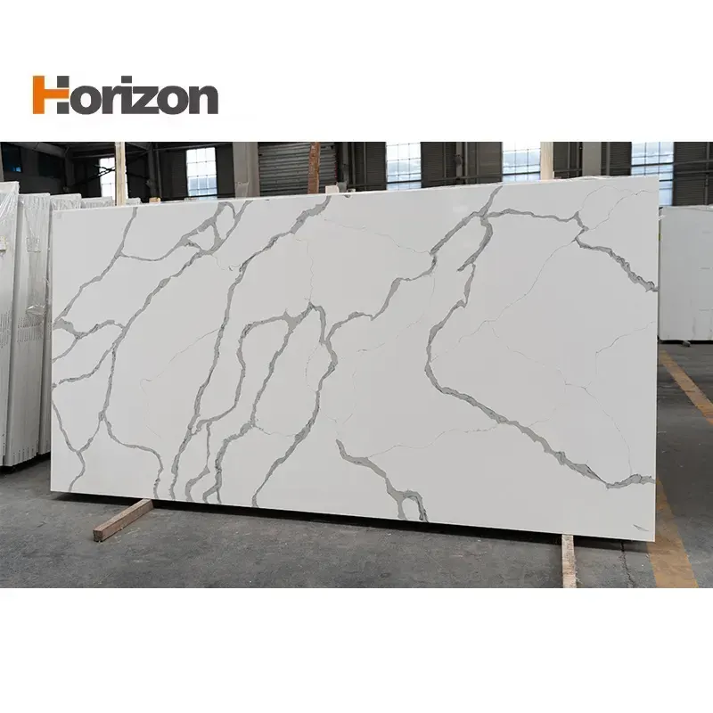 Calacatta Engineered Quartz Slab 3200x1600mm