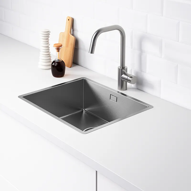 White Matte Engineered Quartz Slab 3200x1600mm