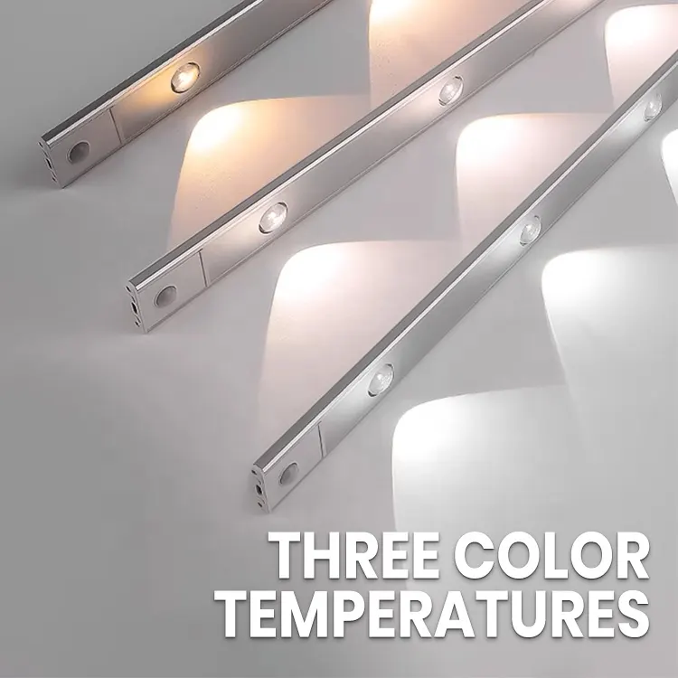 Motion-Sensor Slim Aluminum LED Cabinet Light 0.8-2.5W 12V