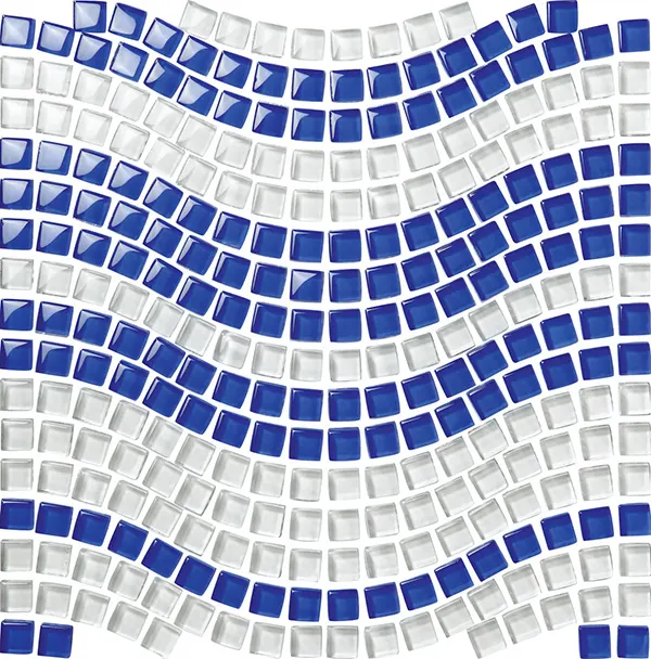 Electroplated Stone Mosaic Tile 300x300mm