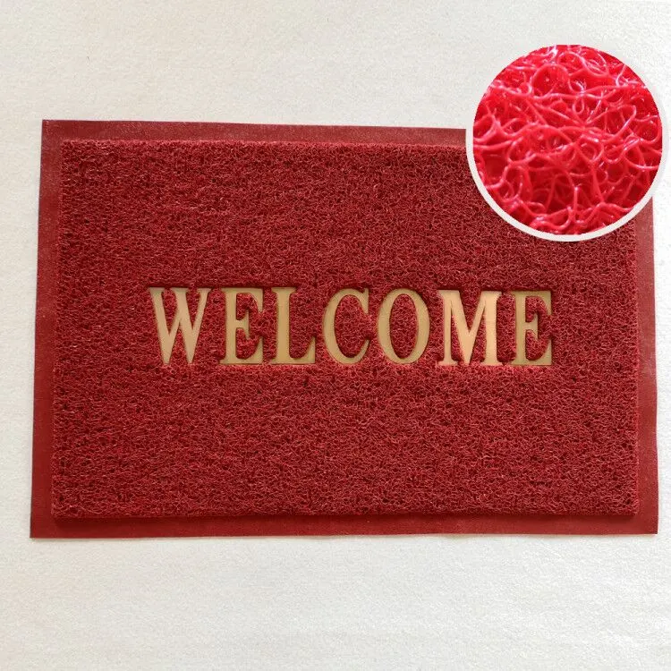 PVC Coil Floor Mat 12-16mm Thick With PVC Backing