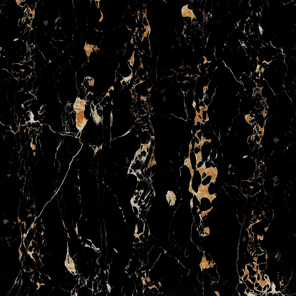 Marble-Look Brown Porcelain Wall And Floor Tile 100x100mm