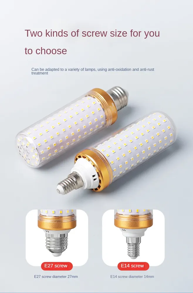 LED Light Bulb 40W E27/E14 Base 220V For Indoor Lighting