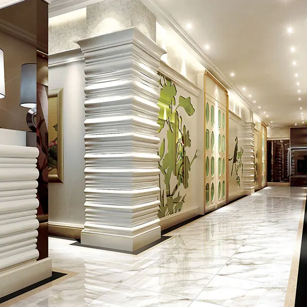 Calacatta White Porcelain Floor Tile 600x600mm