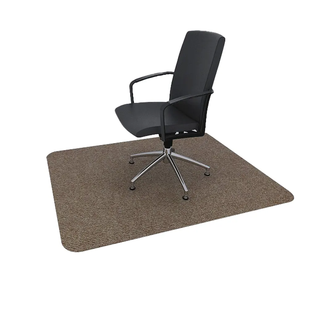 Rubber Office Chair Mat 90x120cm For Office Floor Protection