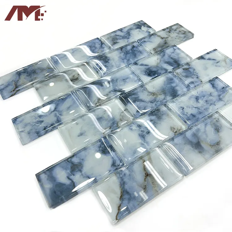 Glass Mosaic Tile 345x296x6mm