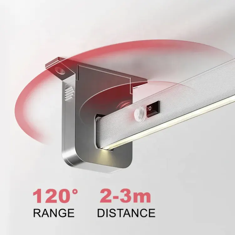Motion-Sensor Aluminum LED Cabinet Light 3.7W product sample