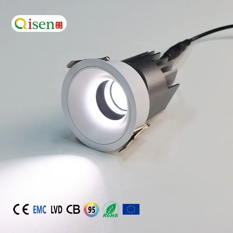 Adjustable Smart Dimmable Recessed LED Downlight 10/12W IP44 75mm product sample