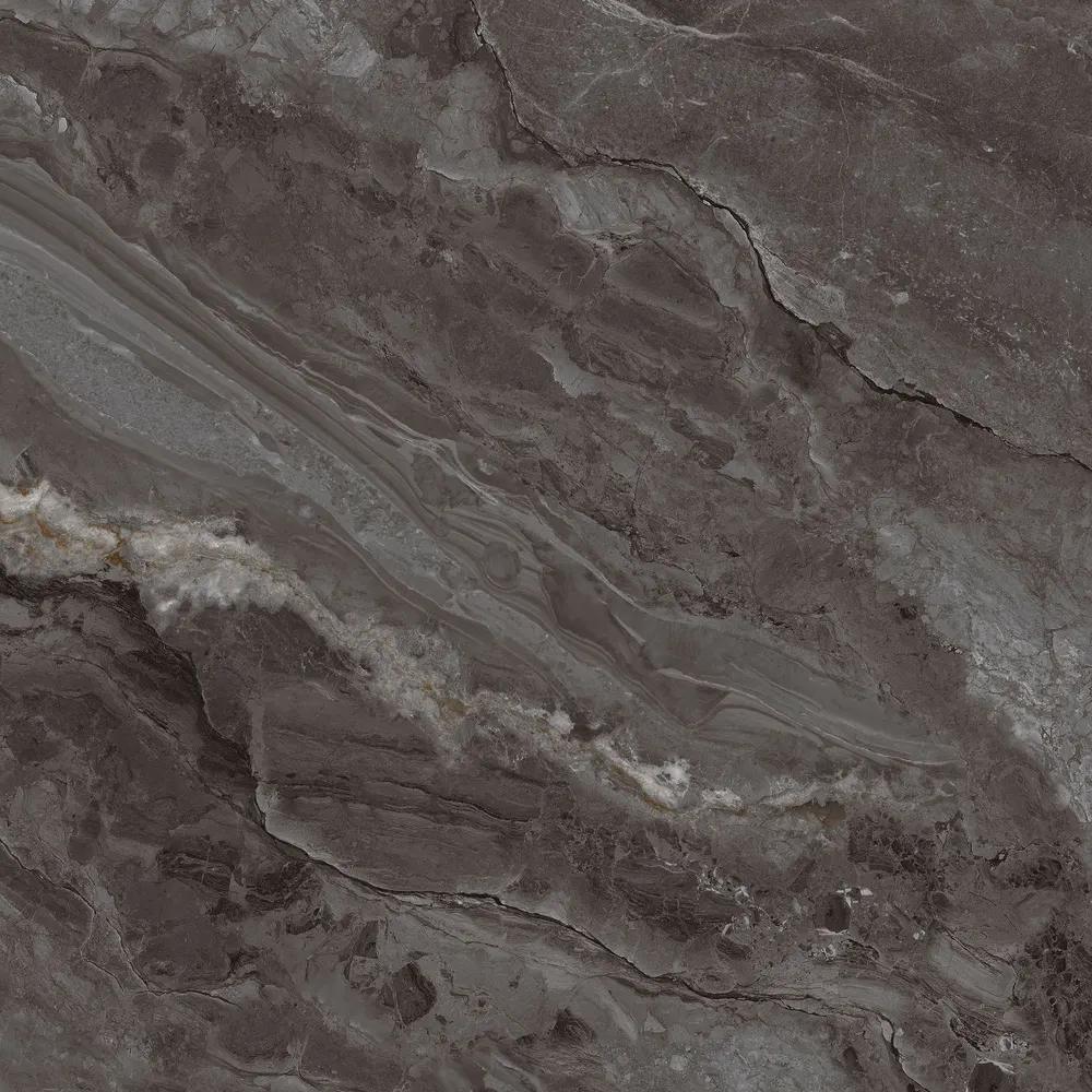 Polished Ceramic Floor Tile 400x400mm 5mm Thick