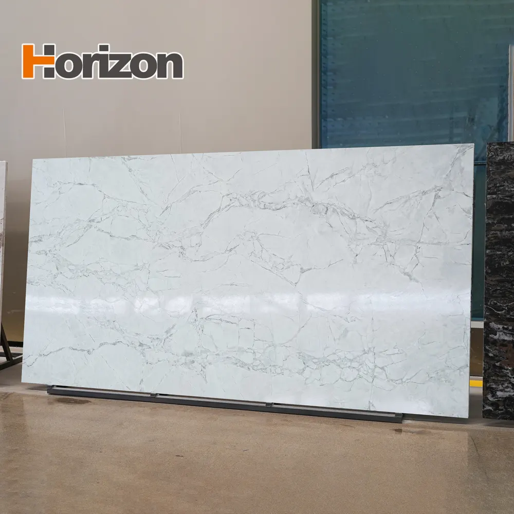 Polished Engineered Quartz Slab
