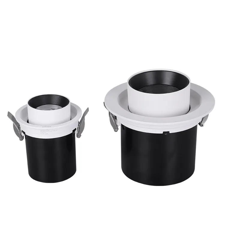 Anti-Glare Recessed Aluminum COB LED Downlight 7-35W