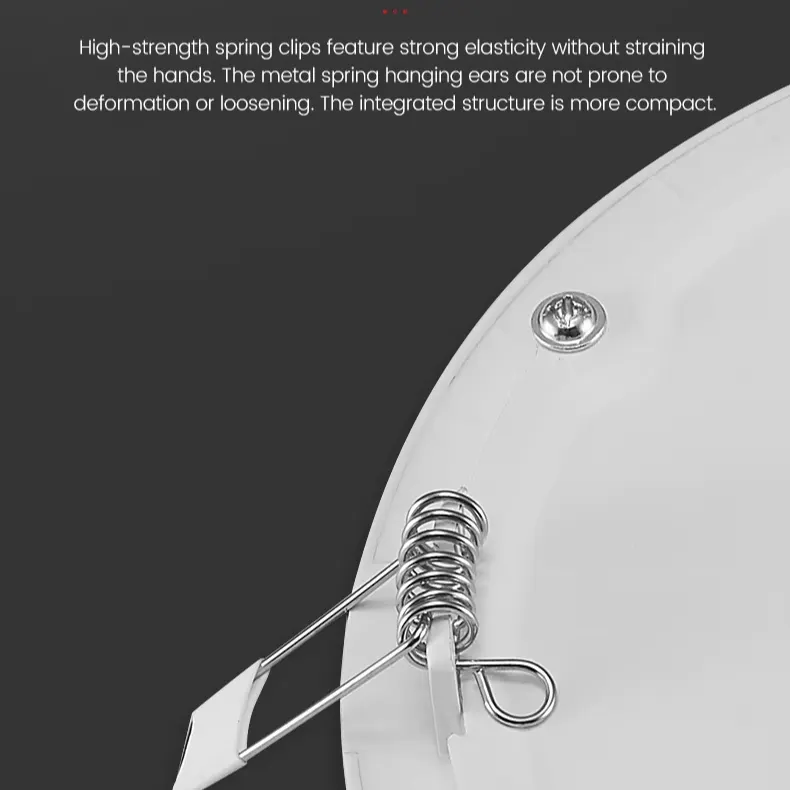Round Aluminum LED Panel Light 9-18W 3CCT Selectable
