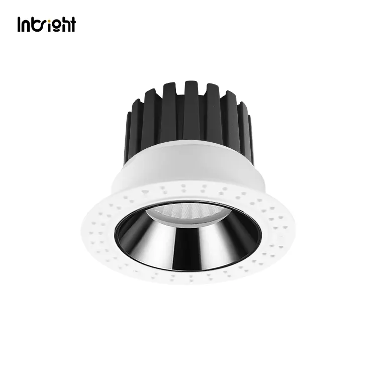 Trimless Dimmable Recessed COB LED Downlight 10-25W IP65
