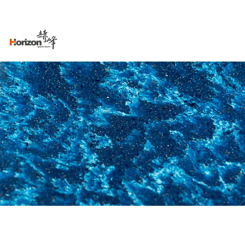 Calacatta Blue Engineered Quartz Slab 3200x1600mm