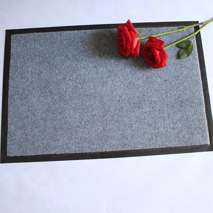 Non-Slip PVC Entrance Door Mat With Latex Backing