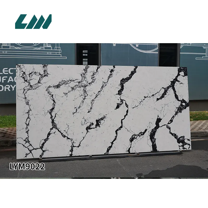 Calacatta Engineered Quartz Slab 3200x1600mm