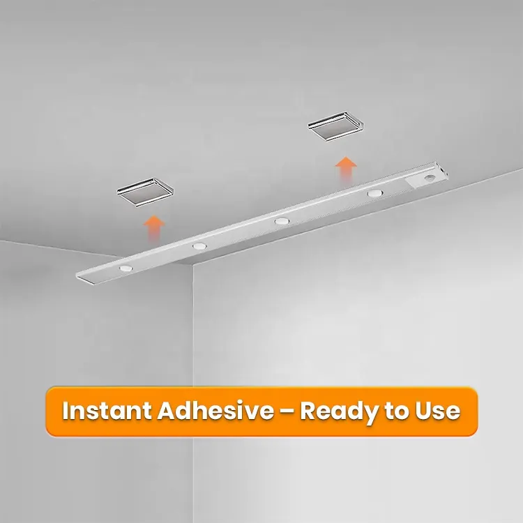 Motion-Sensor Slim Aluminum LED Cabinet Light 0.8-2.5W 12V