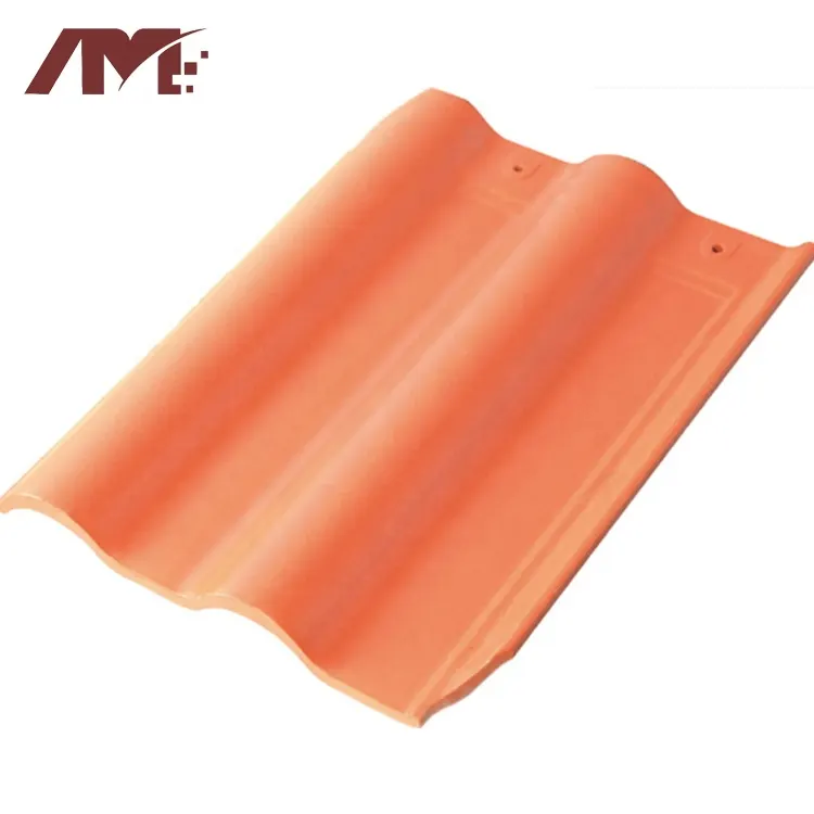 Blue Glazed Clay Roof Tile For Exterior Roofing