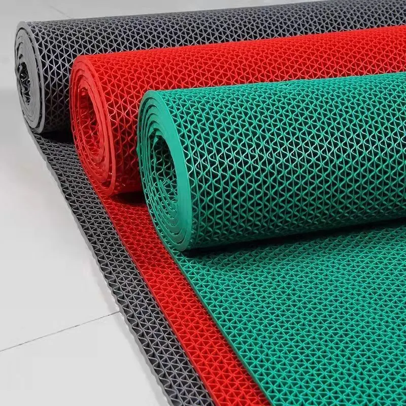 PVC Hollow Anti-Slip Mat Roll 4/9m Thick