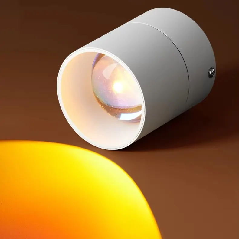Surface-Mounted Aluminum LED Wall Light 7-12W IP44