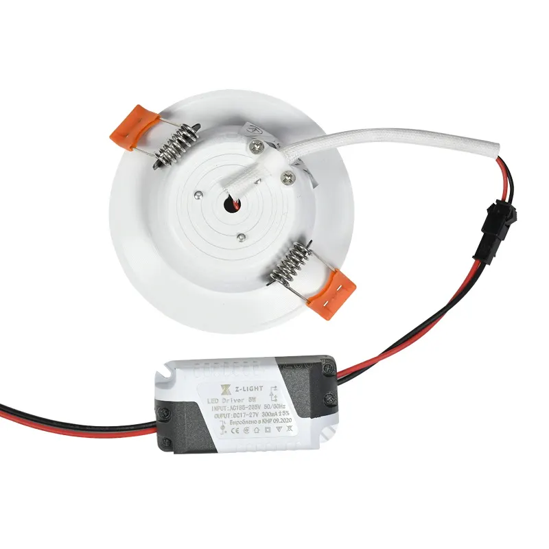 Recessed/Surface-Mounted Aluminum LED Downlight 5-18W IP20
