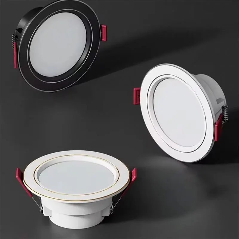Anti-Glare Dimmable Recessed COB LED Downlight 6/7W product sample