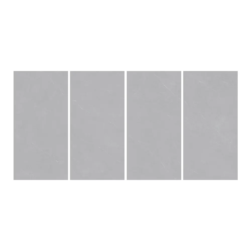 Marble-Look Polished Porcelain Floor Tile 750x1500mm