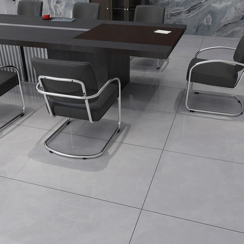 Stone-Look Polished Porcelain Floor Tile 750x1500mm