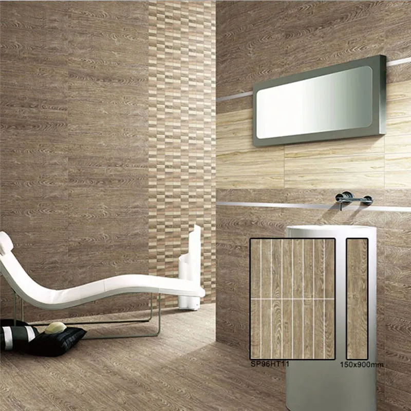 Wood-Look Porcelain Floor Tile 600x600mm
