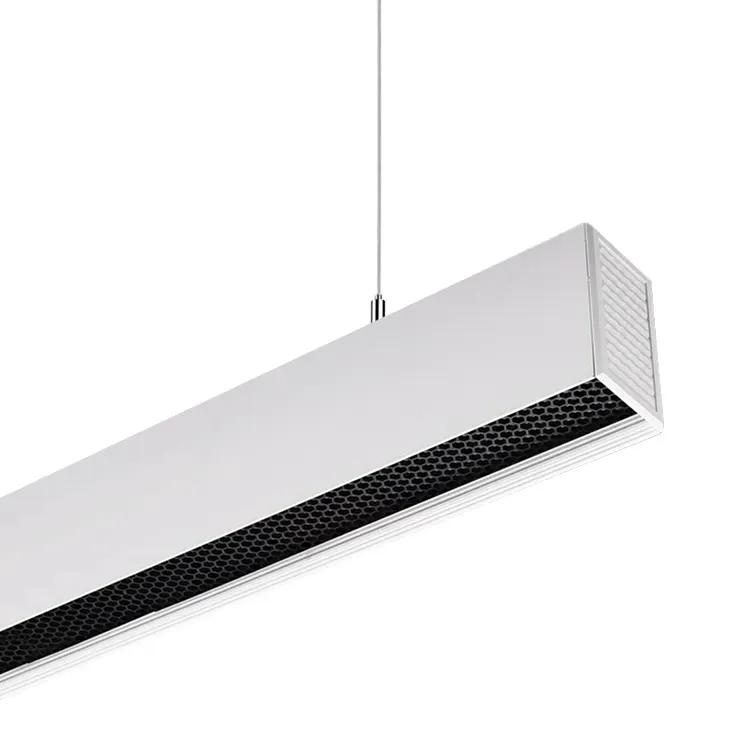 Dimmable Aluminum Linear LED Pendant Light 20-60W product sample