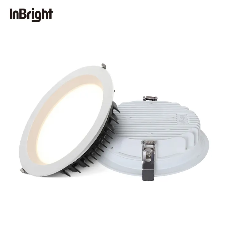 Dimmable Recessed Aluminum LED Downlight 15-40W IP65